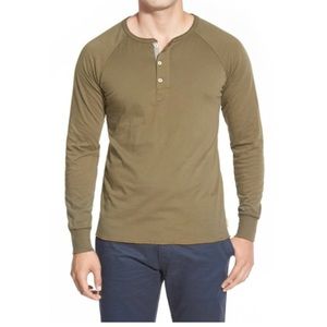 NWT Jeremiah Landon Henley Long Sleeve Tee